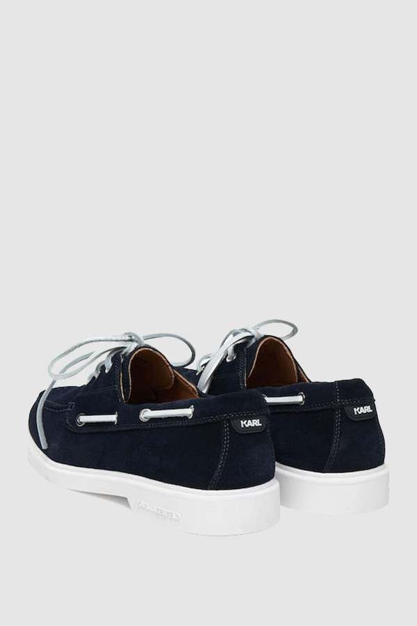 ΠΑΠΟΥΤΣΙΑ KARL LAGERFELD - 5AA NAVY SUEDE